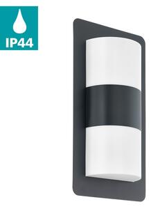 Eglo 98086 - Екстериорен аплик CISTIERNA 2xE27/10W/230V антрацит IP44