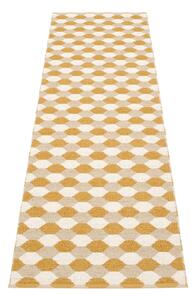 Пътека за открито и закрито в цвят жълта охра 70x250 cm Dana Ochre – Pappelina
