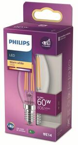 LED крушка за лампа тип свещ Philips Equivalent E14 60 W