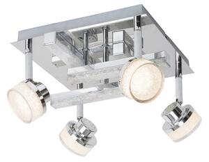 Rabalux 5638 - LED Таванна Точково осветително тяло PADMA 4xLED/5W/230V+4xLED/3W