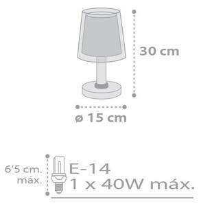 Dalber D-81211E - Детска лампа STARS 1xE14/40W/230V