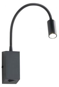 Redo 01-1194 - LED Гъвкав малко лампа HELLO LED/3W/230V черен