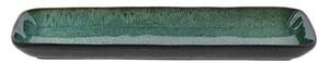 Керамичен поднос за сервиране 14x38 cm Gastro Green/Black – Bitz