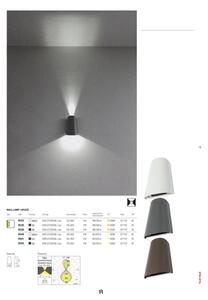 Redo 9536 - LED външен стенен аплик TWILL LED/11W/230V IP65