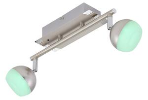 Briloner 2040-022 - LED RGB регулируемо осветително тяло 2xLED/3,3W/230V + DO