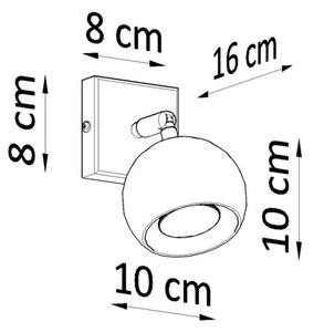 Sollux SL.0443 - Спот аплик OCULARE 1xGU10/10W/230V