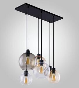 Полилей на верижка CUBUS 6xE27/60W/230V