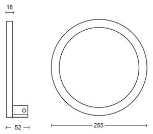 Philips 40901/30/P9-LED RGBW Димируем аплик Hue SANA LED/20W/230V