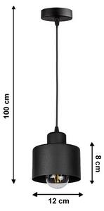 Полилей на верижка BODO 1xE27/60W/230V