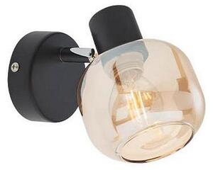 Redo 04-483 - Стенна Точково осветително тяло AMBER 1xE14/28W/230V