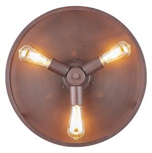FANAWAY 212925 - LED таванен вентилатор CLASSIC 3xE27/4W/230V кафяв + DO