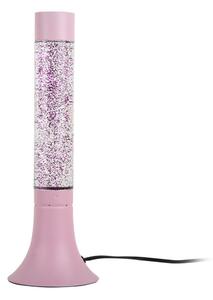 Розова настолна лампа със стъклен абажур (височина 37,5 cm) Astro Glittler – Leitmotiv
