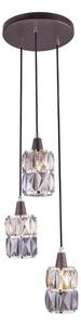 Globo 15761-3 - Кристален Полилей на верижка WOLLI 3xE14/40W/230V