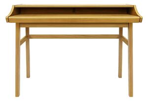 Работна маса от декор от дъб за секретар 44x115 cm Carteret – Woodman