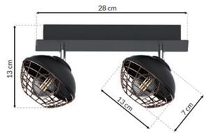 Точково осветително тяло LOGAN 2xE14/40W/230V