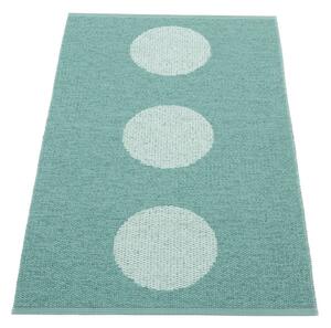 Тюркоазен килим за открито и закрито 70x120 cm Vera Pop Jade – Pappelina