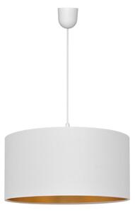 Полилей ALBA 1xE27/15W/230V, Ø 40 см, бял/златен
