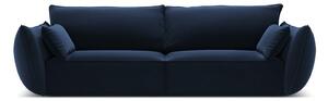 Тъмносин кадифен диван 208 cm Vanda – Mazzini Sofas