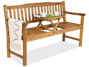 Пейка и маса от акациево дърво Jolo Garden Point