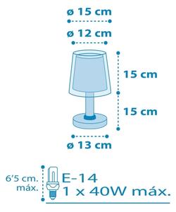 Dalber 81191T - Детска лампа LIGHT FEELING 1xE14 / 40W / 230V