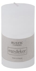 Бяла свещ Rust, време за горене 38 h Rustic - Rustic candles by Ego dekor