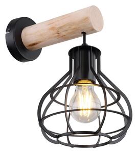 Globo 15388W - Стенна лампа CLASTRA 1xE27/60W/230V