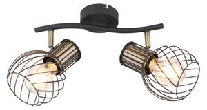 Globo 54013-2 - Прожектор, луна ARGUSTO 2xE27/40W/230V