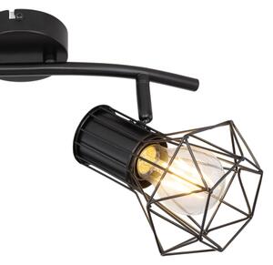 Globo 54017-2 - Прожектор, луна PRISKA 2xE27/40W/230V