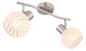 Globo 54025-2 - Прожектор, луна WILLY 2xE27/40W/230V