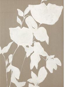 Ръчно рисувана картина 90x120 cm Fortuna White - Malerifabrikken