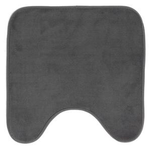Антрацитен килим за баня WC 45x45 cm Vitamine – douceur d'intérieur