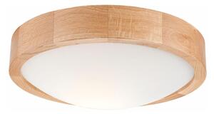 Потолен лампион OAK SLIM 1xE27/60W/230V, дъб, Ø 27 см