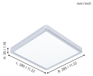 Eglo 99269 - LED таванно осветително тяло за баня FUEVA 5 LED/20W/230V IP44