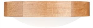 Потолен лампион OAK SLIM 1xE27/60W/230V, дъб, Ø 27 см