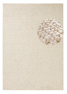 Кремав килим 60x90 cm Wolly – BT Carpet