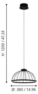 Eglo 99401 - LED Полилей на въже BOGOTENILLO LED/22W/230V