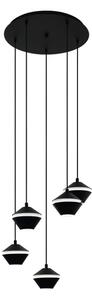 Eglo 98683 - LED полилей с кабелно окачване PERPIGO 5xGU10/5W/230V