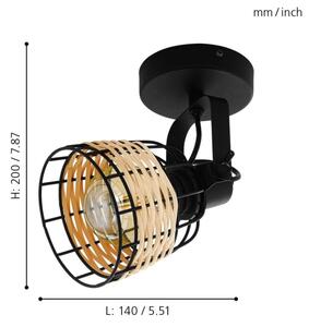 Eglo 43324 - Прожектор, луна ANWICK 1xE27/40W/230V