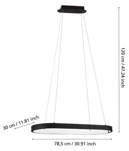 Eglo 99358 - LED Димируем висящ полилей CODRIALES LED/30W/230V