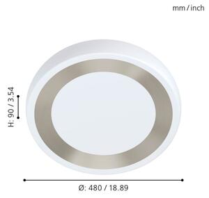 Eglo 99108 - LED Лампа за таван RUIDERA LED/22W/230V