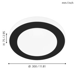 Eglo 33682 - LED Осветление за тавана на банята CARPI LED/11W/230V IP44