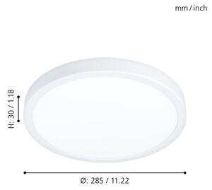 Eglo 99265 - LED таванно осветително тяло за баня FUEVA 5 LED/20W/230V IP44