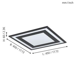 Eglo 99038 - LED Лампа за таван SAVATARILA LED/24W/230V