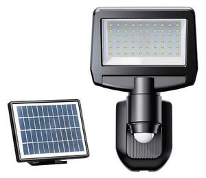 LED соларен прожектор с датчик TOMI LED/10W/7,4V 1800 mAh IP44 черен