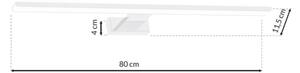 LED осветление за огледало за баня SHINE WHITE LED/15W/230V 80 cm IP44 бяло