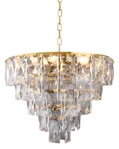 Кристален полилей на верига CHELSEA 6xE14 / 40W / 230V