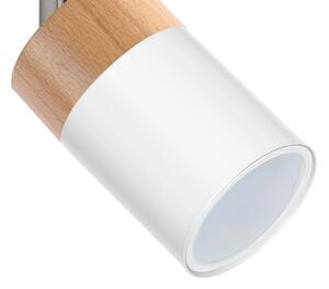 Спот JOKER WHITE WOOD 1xGU10/8W/230V