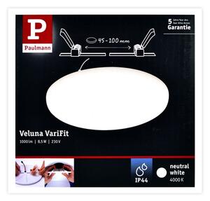 Paulmann 92391 - LED/8,5W IP44 Плафон за вграждане за баня VARIFIT 230V