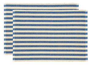 Платнена подложка за хранене 2 бр. 33x48 cm Statement Stripe - Södahl