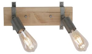Leuchten Direkt 13472-79 - Стенен спот SLAT 2xE27/40W/230V